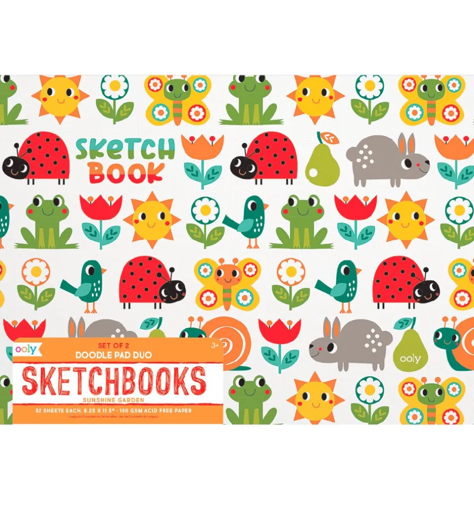 Sketchbog - 2-pak - Sunshine Garden>Ooly Sale