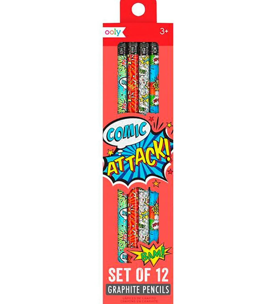 Skolesæt - Comic Attack - Happy Pack>Ooly