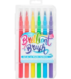 Tuscher - 12 Stk - Brilliant Brush Markers>Ooly Outlet