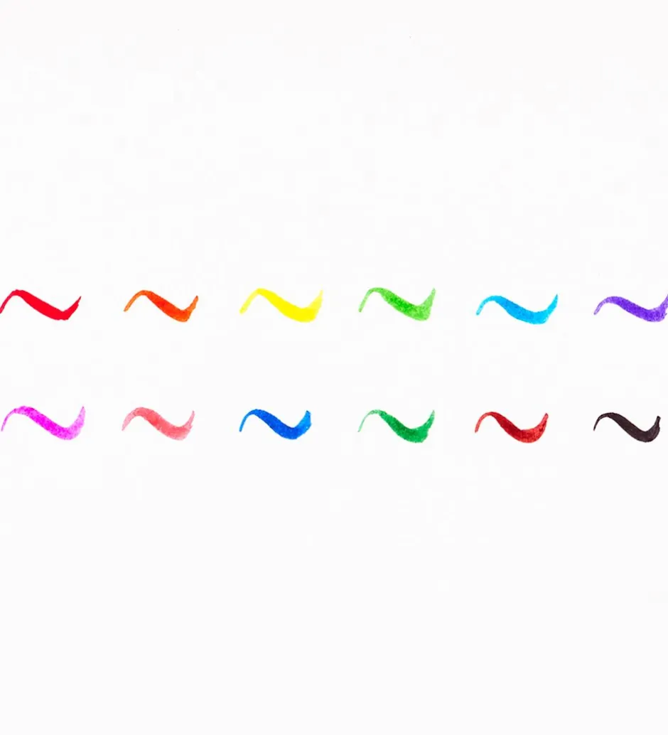 Tuscher - 12 Stk - Brilliant Brush Markers>Ooly Outlet