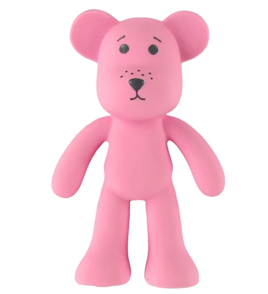 Bidebamse - Naturgummi - Pink>Oopsy Best