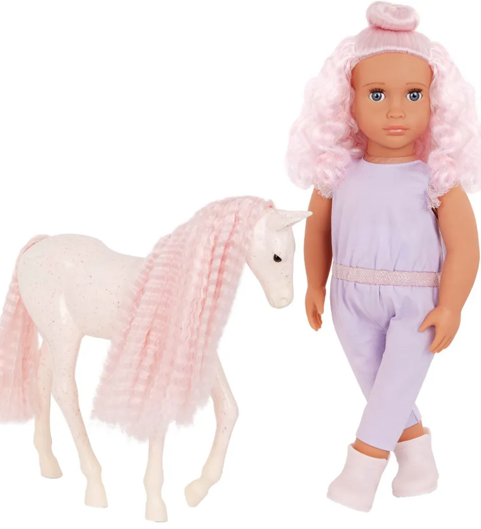 Dukke - 46 cm - Elara m. Føl>Our Generation Discount