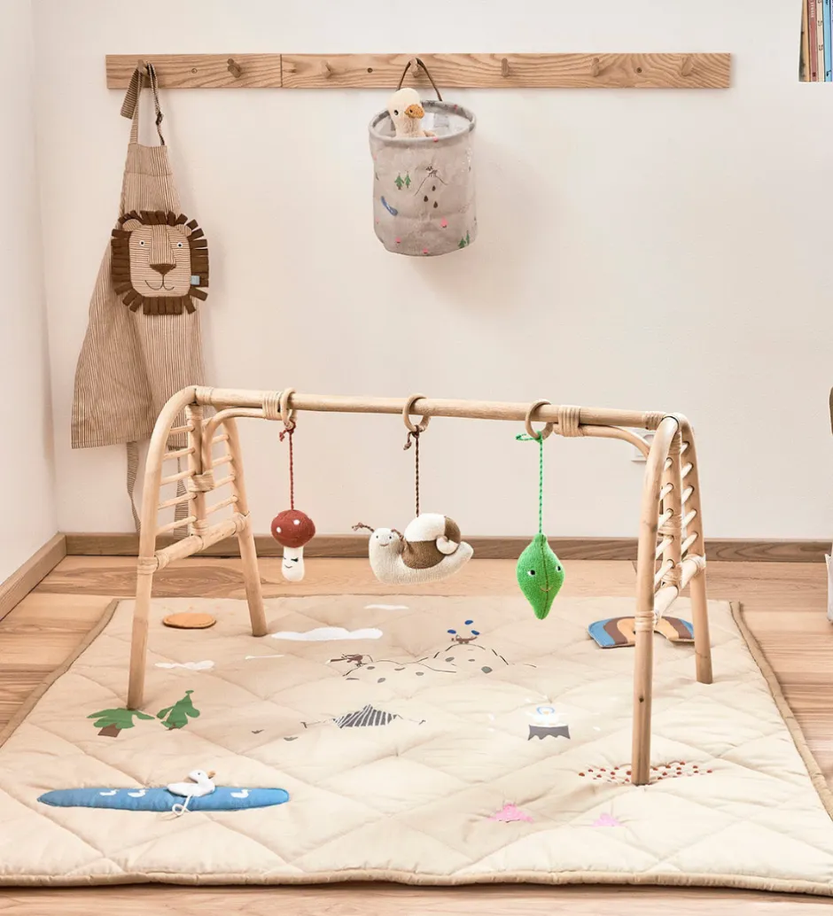 Aktivitetstæppe - Quiltet - Forest Activity Blanket>OYOY Clearance