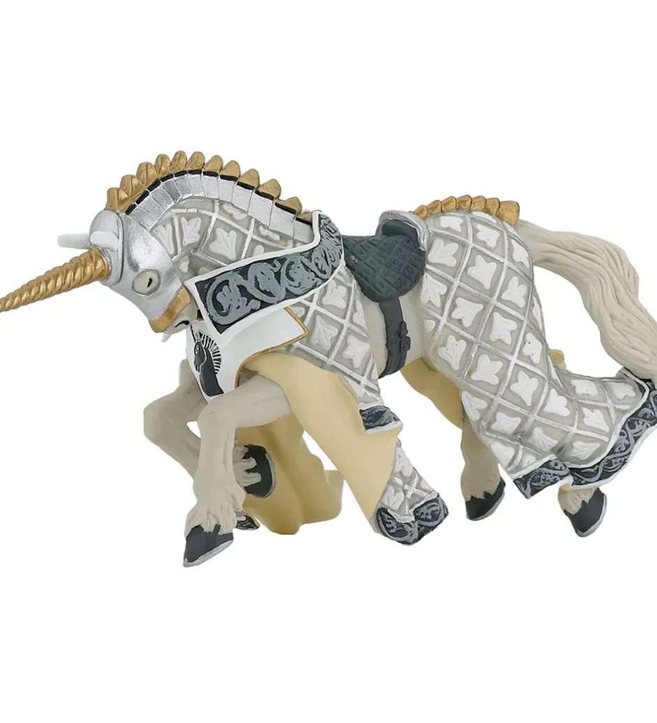 Hest Af Våbenmester Enhjørning - H: 17 cm>Papo Discount