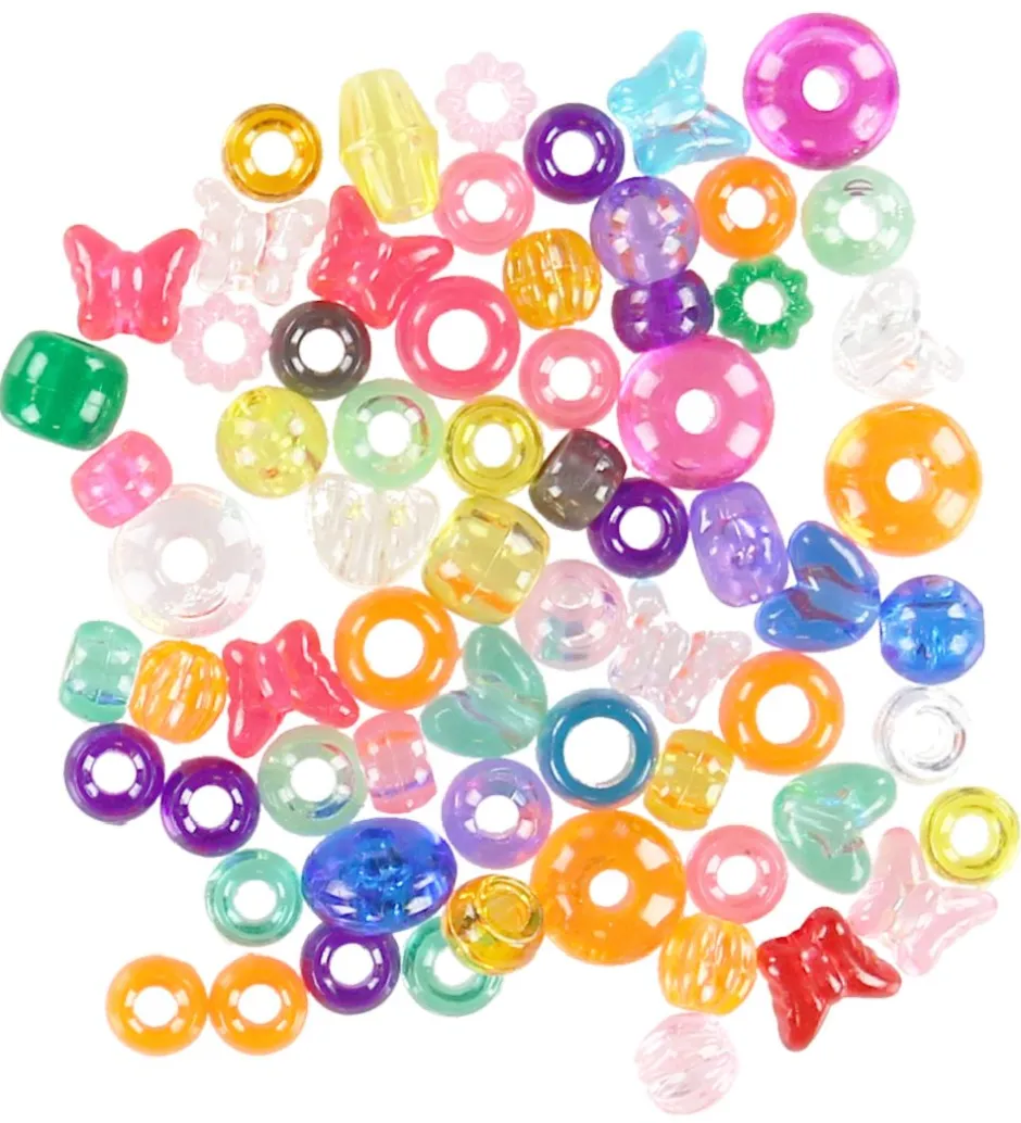 Pearl'n Fun Perler - 1000 gram - Transparent>Pearl N Fun Hot