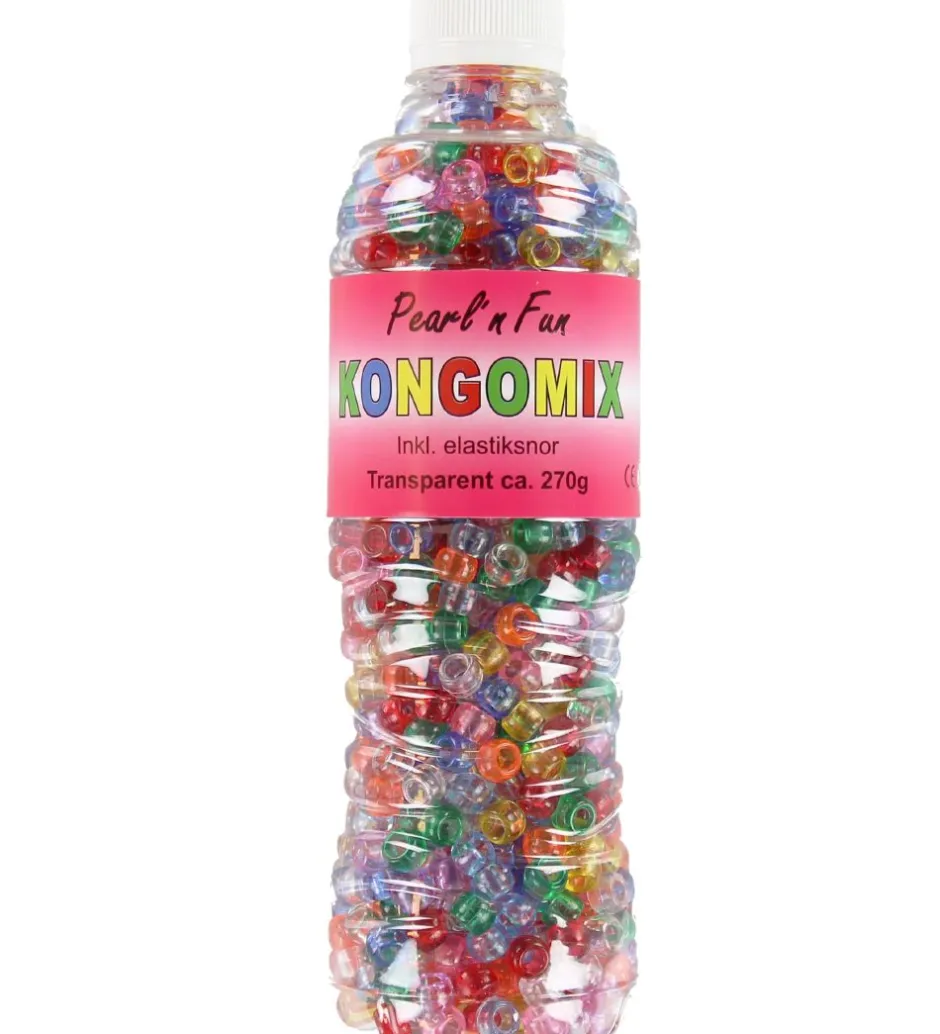 Pearl'n Fun Perler - Kongo - 270 gram - Transparent>Pearl N Fun Sale