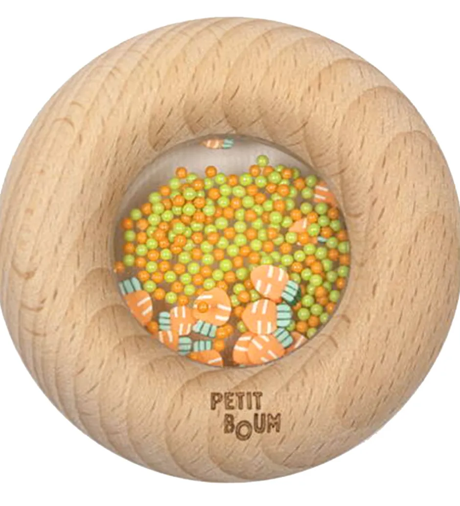 Sanselegetøj - Træ - Donut - Gulerødder>Petit Boum Hot
