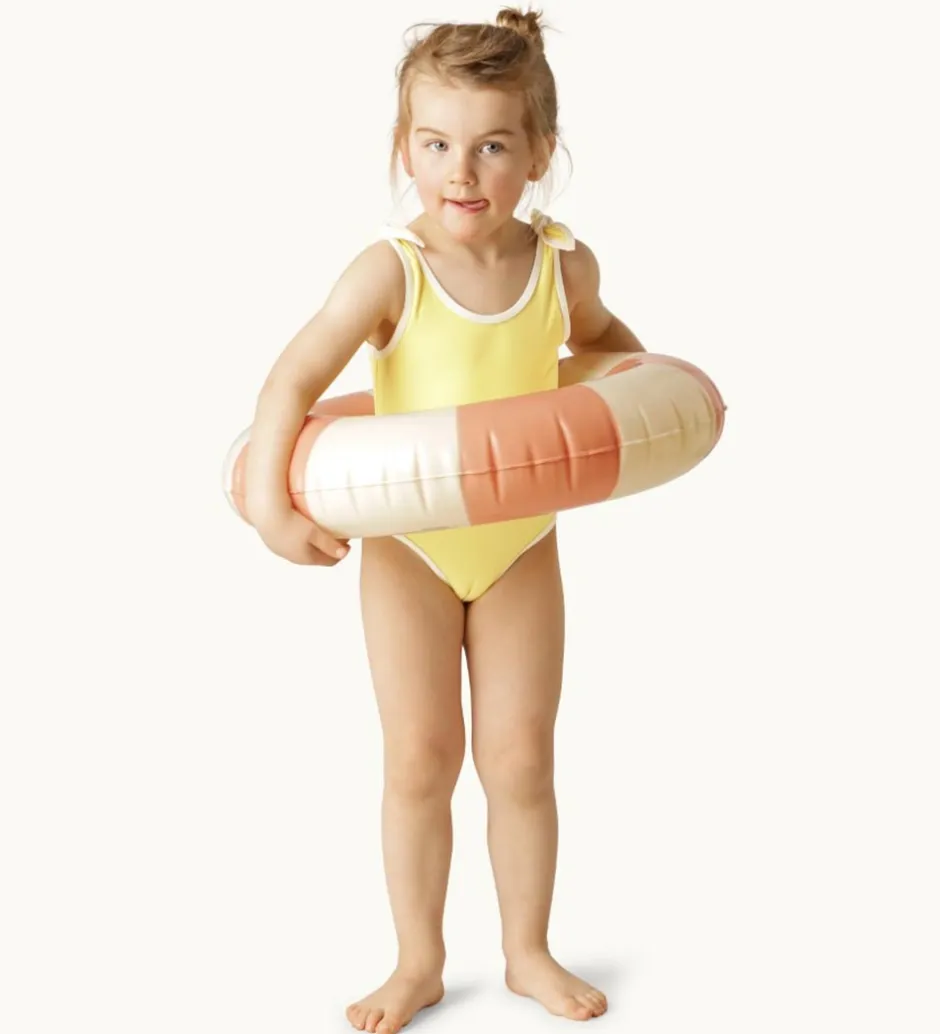 Badering - 60 cm - Anna - Peach Daisy>Petites Pommes Clearance