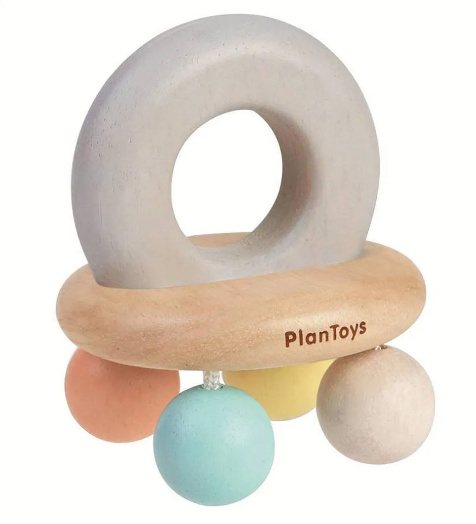Klokke-Rangle - Pastel>PlanToys Sale