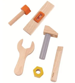 Værktøjsbælte m. Værktøj - Træ>PlanToys Online