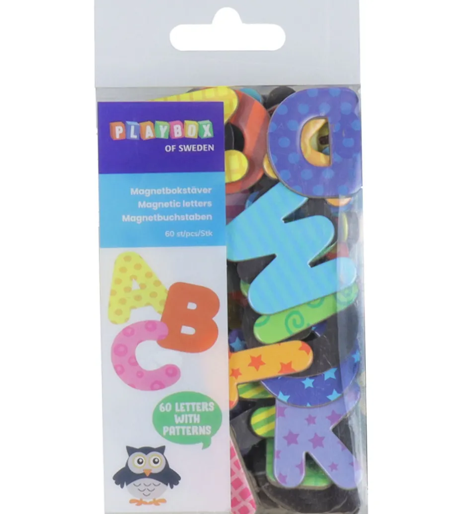 Magneter - 60 stk. - Magnetic Letters>Playbox
