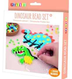 Perlesæt - 2000 stk. - Dinosaurer>Playbox New