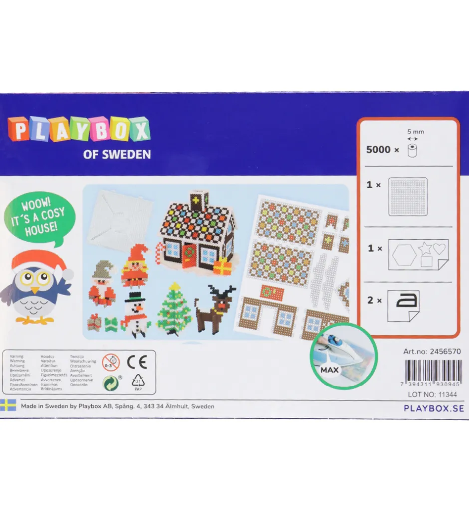 Perlesæt - 5000 stk. - Honningkagehus>Playbox Discount
