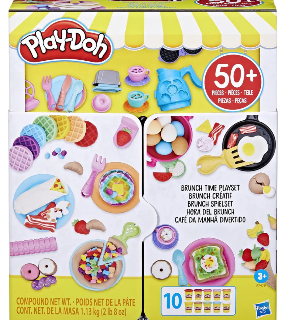 Modellervoks - 50 Dele - Brunch Time Playset>Play-Doh Outlet
