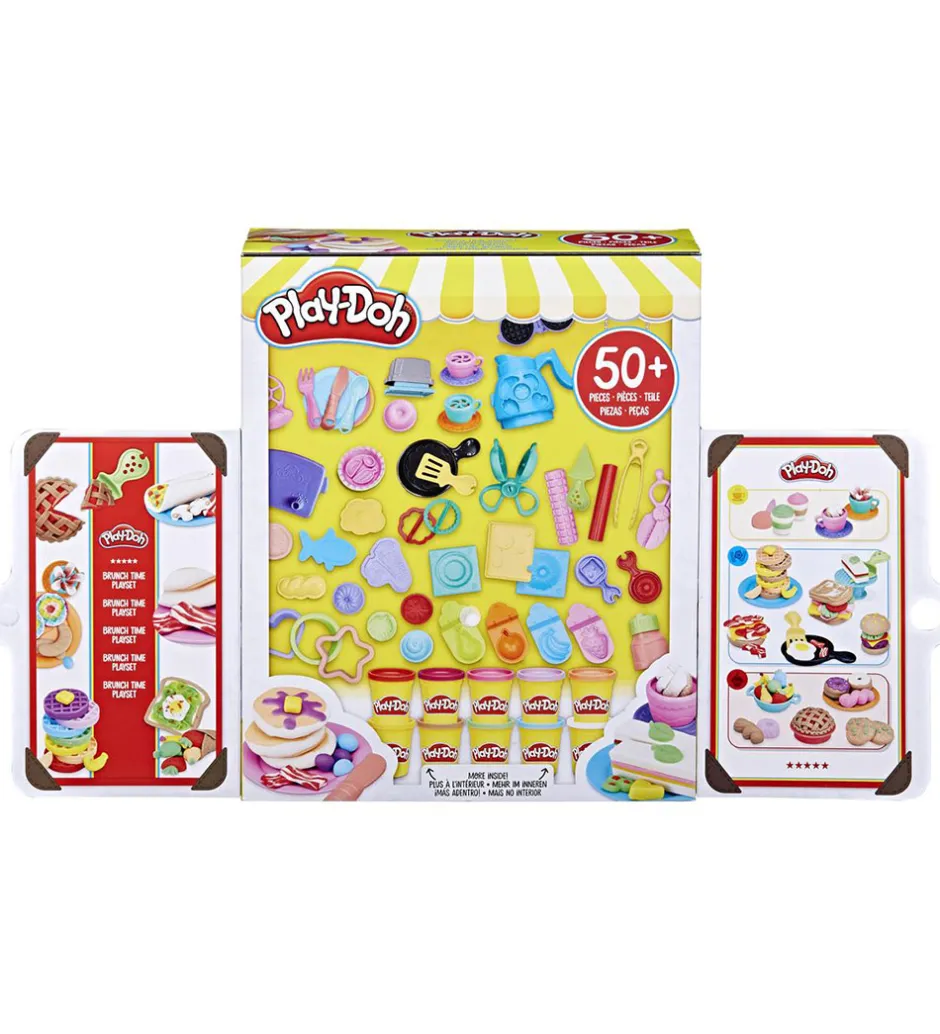 Modellervoks - 50 Dele - Brunch Time Playset>Play-Doh Outlet