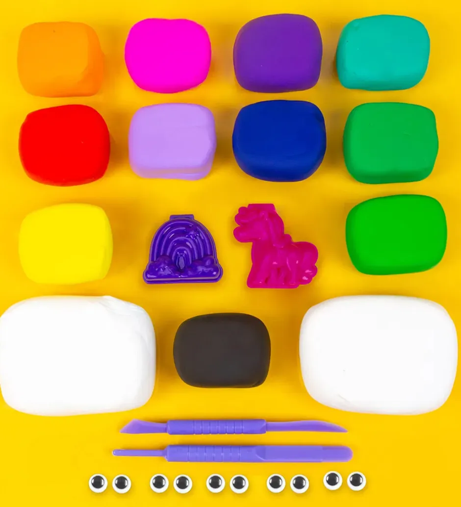 Modellervoks - Air Dry Clay - 13-pak - Variety Kit>Play-Doh