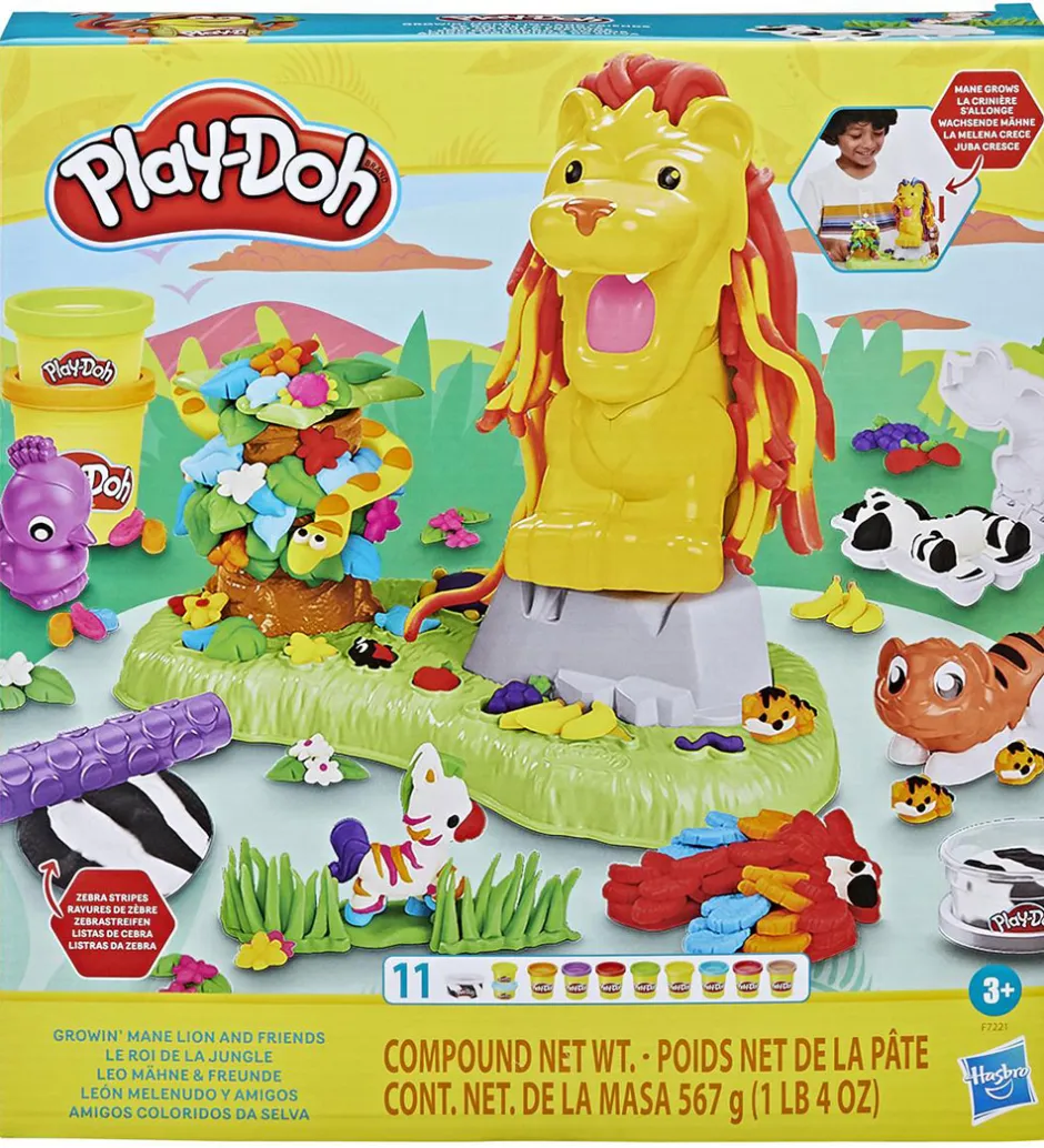 Modellervoks - Growin' Mane Lion And Friends>Play-Doh New
