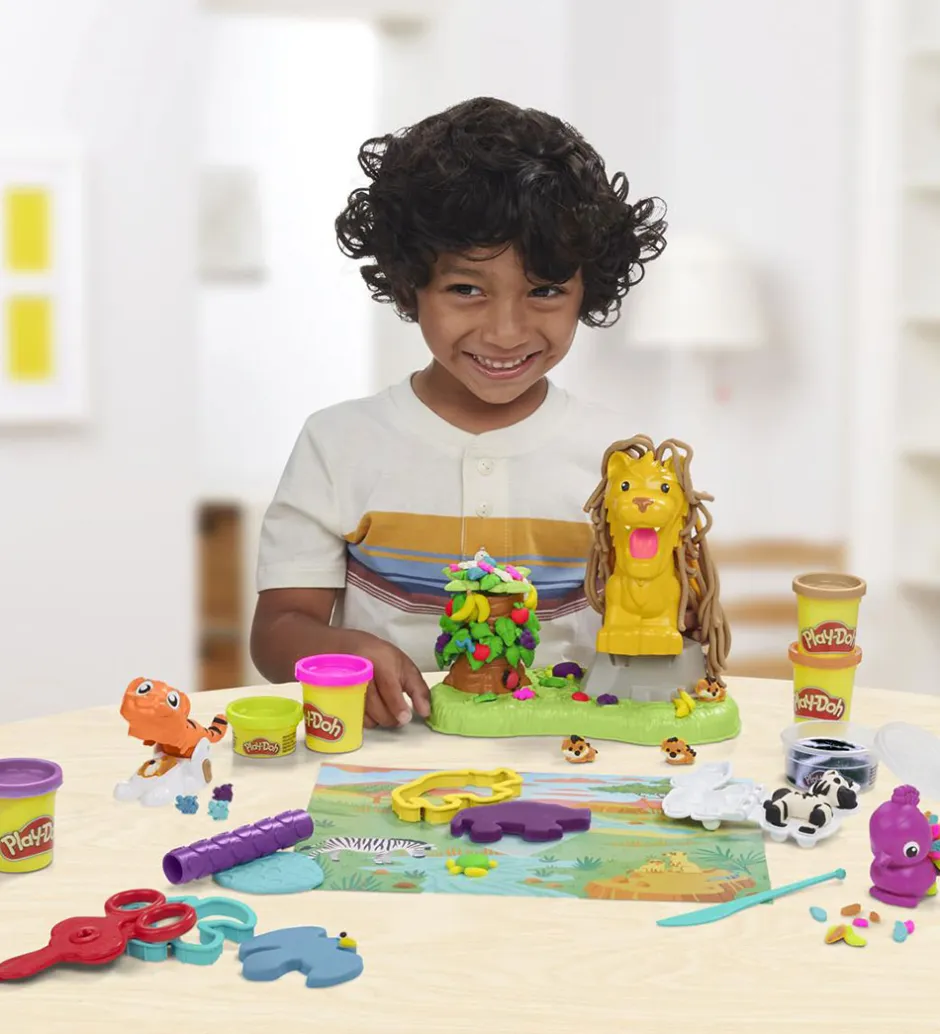 Modellervoks - Growin' Mane Lion And Friends>Play-Doh New