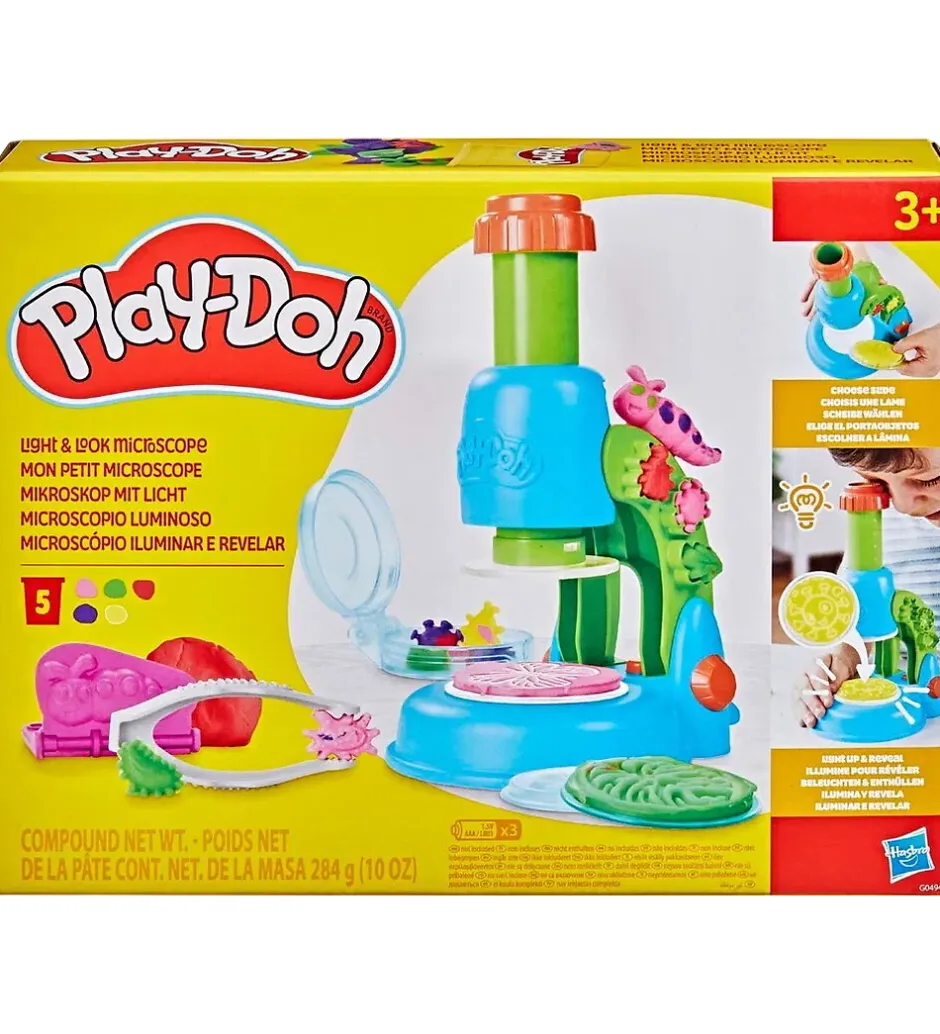 Modellervoks - Light & Look Microscope>Play-Doh Hot