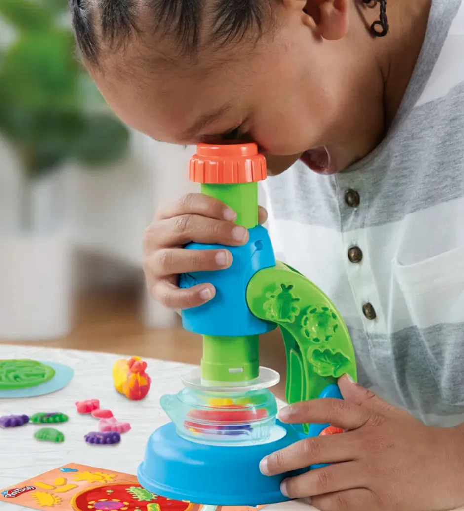 Modellervoks - Light & Look Microscope>Play-Doh Hot