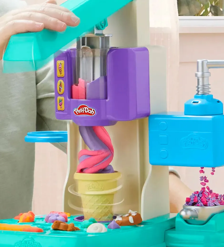 Modellervoks - Rainbow Swirl Ice Cream>Play-Doh Best