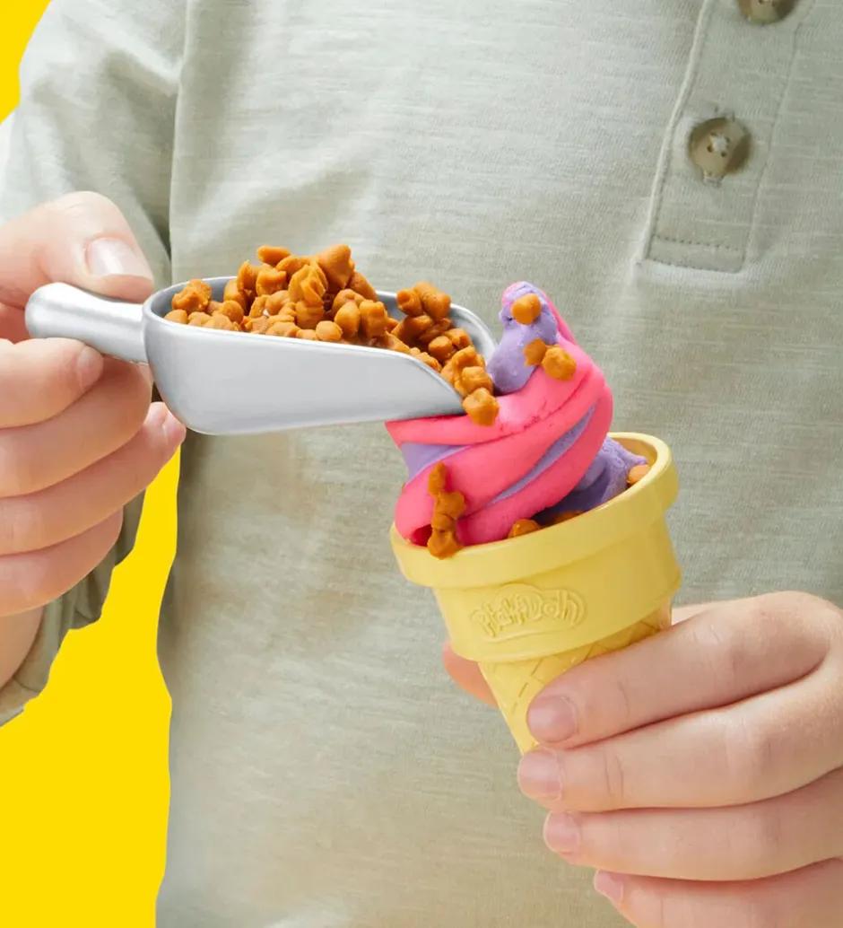 Modellervoks - Rainbow Swirl Ice Cream>Play-Doh Best