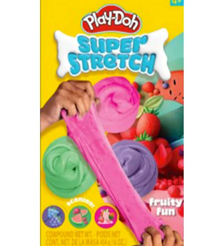 Slim - 3 Stack Jars - Super Stretch Fruity Fun>Play-Doh