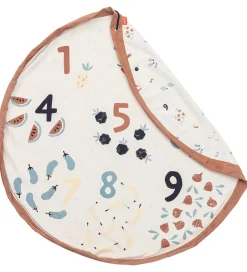 Legetøjstæppe - Ø: 140 cm - Veggie Numbers><noscript><img width=