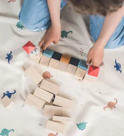 Legetøjstæppe - Ø140 - Dino>Play&Go New