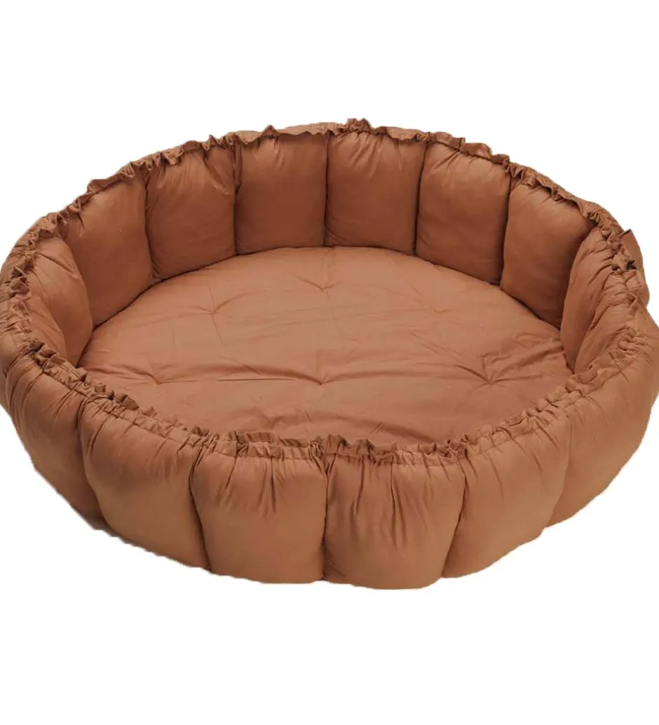 Legetæppe - 3-i-1 - Ø130 cm - Tawny Brown>Play&Go Online