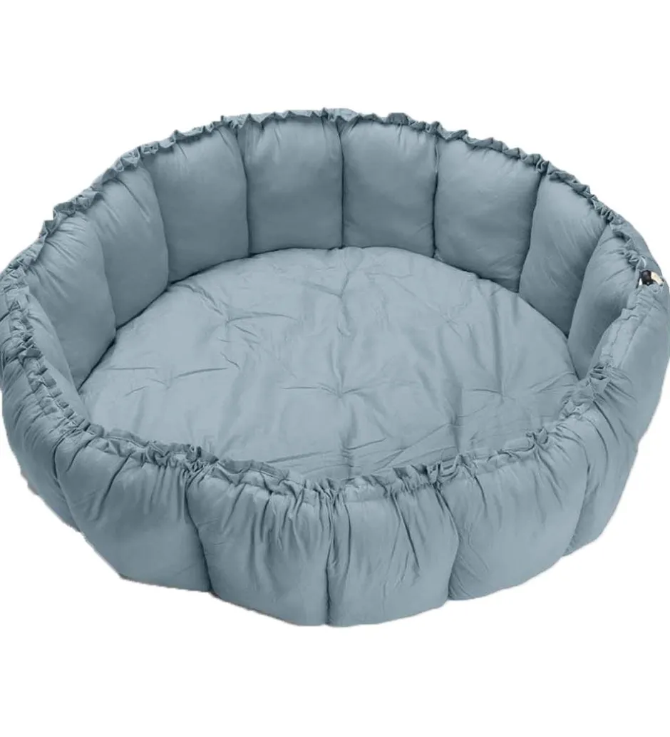 Legetæppe - 3-i-1 - Ø130 cm - Dusty Blue>Play&Go Online