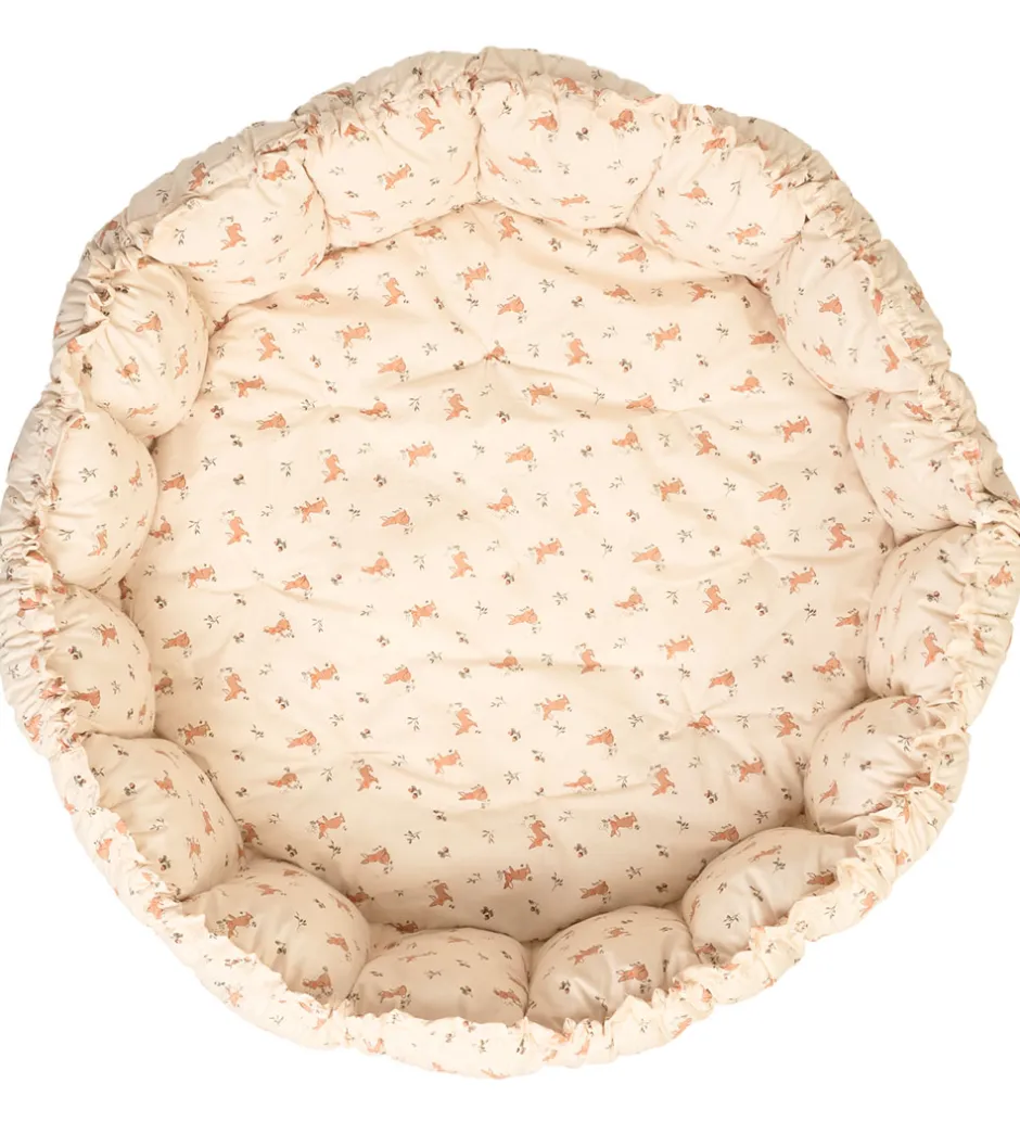 Legetæppe - 3-i-1 - Ø130 cm - Bloom Rabbit>Play&Go Sale