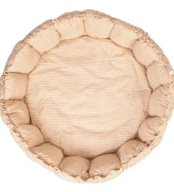 Legetæppe - 3-i-1 - Ø130 cm - Bloom Stripes Brown>Play&Go Discount