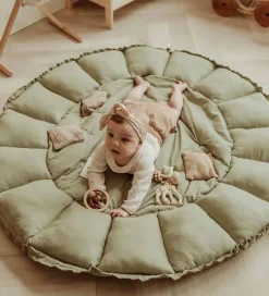 Legetæppe - 3-i-1 - Ø130 cm - Meadow Green><noscript><img width=