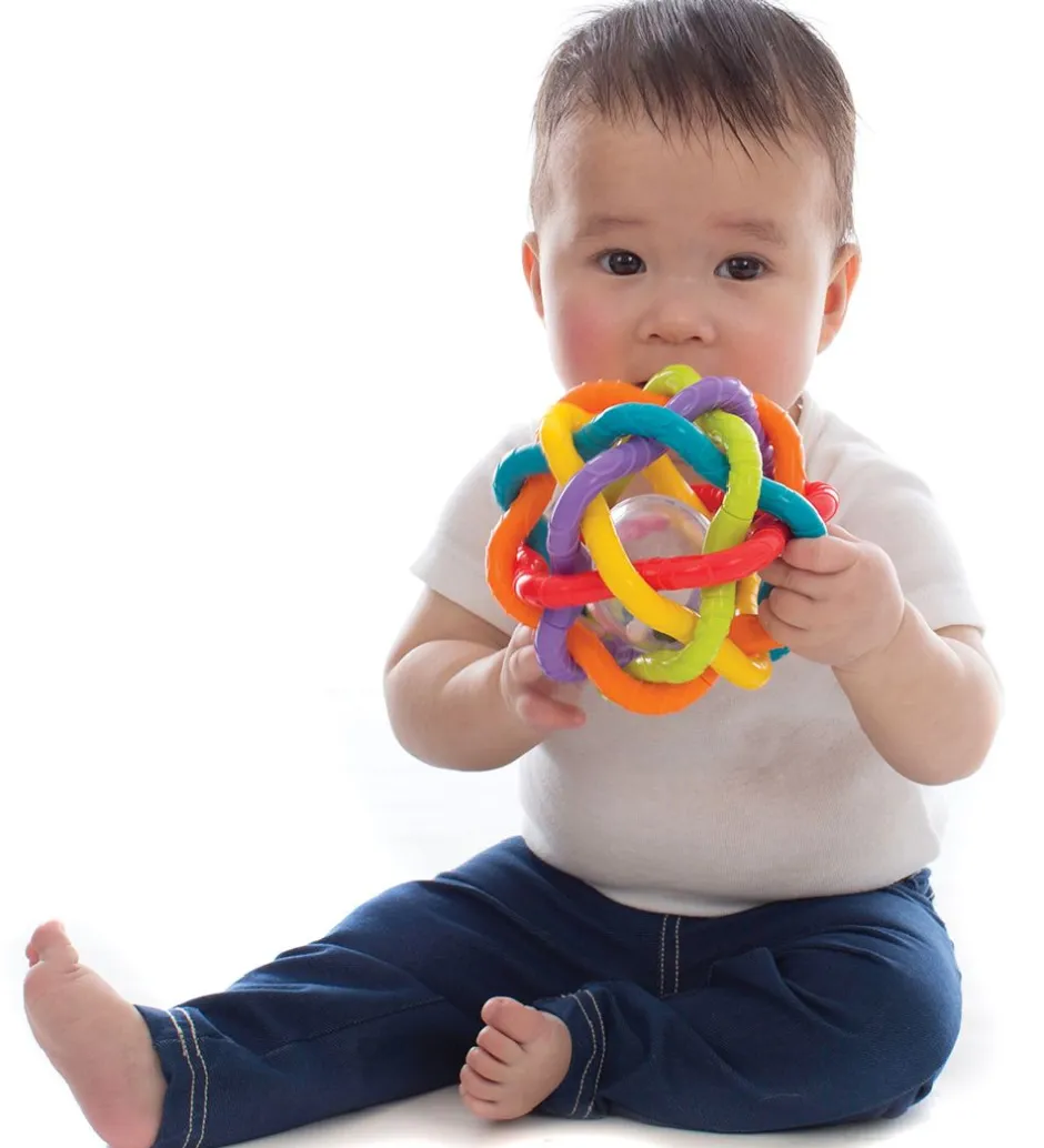 Aktivitetsbold - Bendy - Multifarvet>Playgro Outlet
