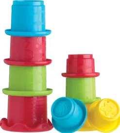 Stablelegetøj - Stabelkopper - 9 stk - Multifarvet>Playgro Hot