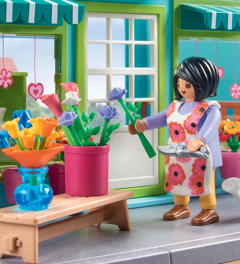 - Blomsterhandler-café - 71807 - 220 Dele>Playmobil Outlet