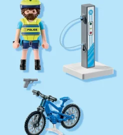 Action Heroes - Politicykelpatrulje - 71732 - 15 Dele>Playmobil Sale