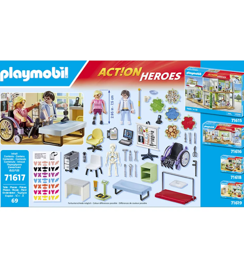 Action Heroes - Ortopæd - 71617 - 69 Dele>Playmobil Hot