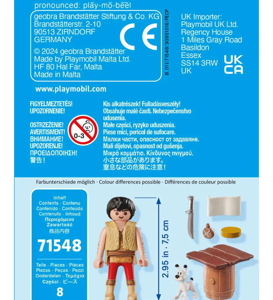 Asterix - Boneywasawarriorwayayix - 71548 - 8 Dele>Playmobil Hot