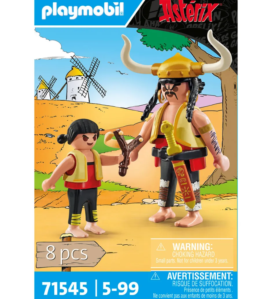 Asterix - Huevos Y Bacon og Pepe - 71545 - 8 Dele>Playmobil New