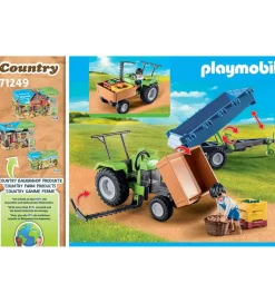 Country - Traktor m. Trailer - 71249 - 42 Dele><noscript><img width=