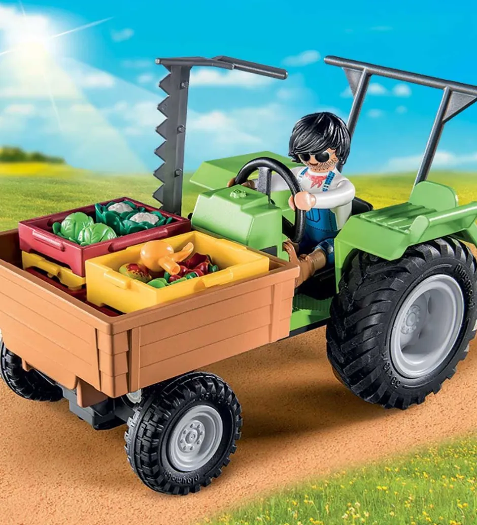 Country - Traktor m. Trailer - 71249 - 42 Dele>Playmobil Online