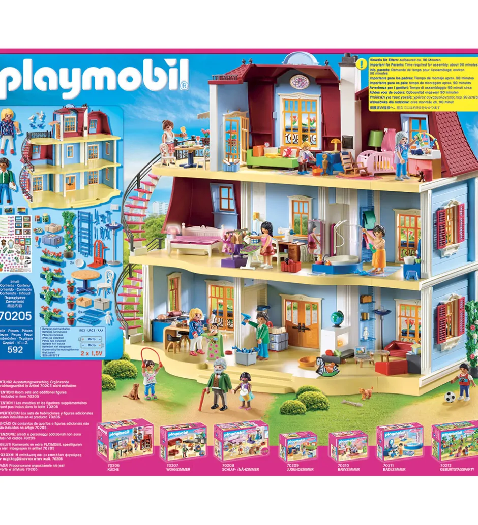Dollhouse - Mit Store Dukkehus - 70205 - 592 Dele>Playmobil New