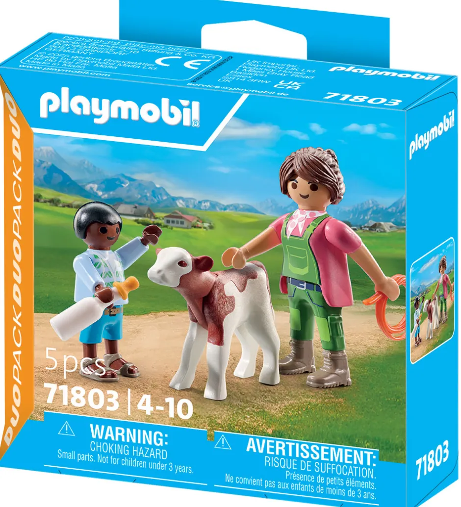 DuoPack - Bonde m. Kalv - 71803 - 5 Dele>Playmobil Sale