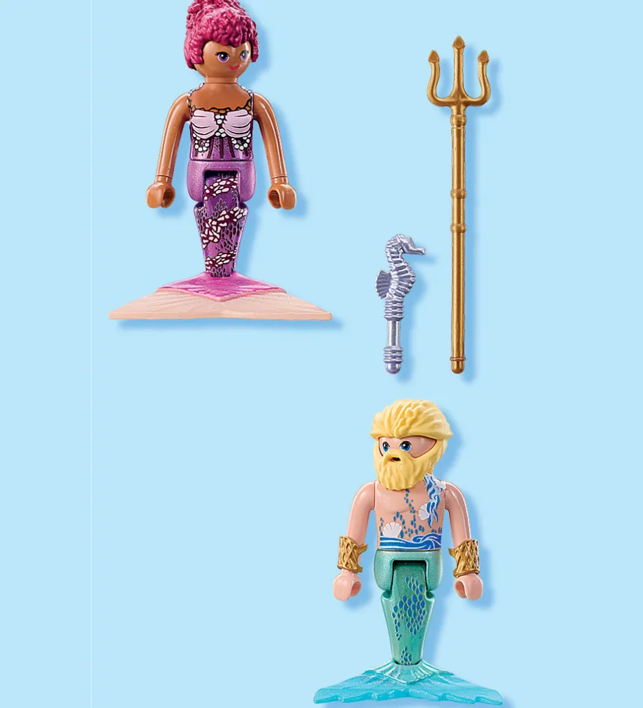 DuoPack - Havfrue Og Triton - 71799 - 6 Dele>Playmobil Clearance