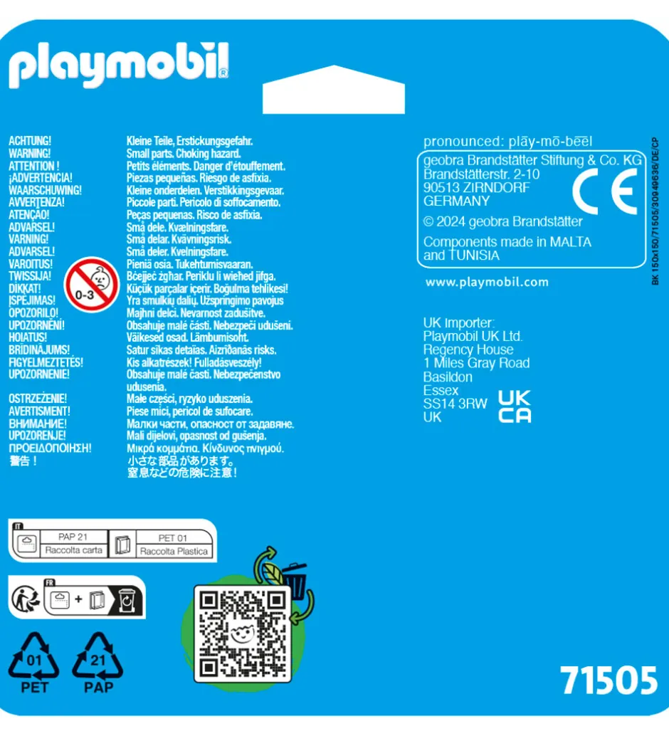 Duopack - SWAT & Røver - 71505 - 9 Dele>Playmobil Hot