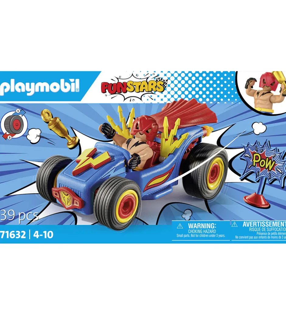 Funstars - Racing Wrestler - 71632 - 39 Dele>Playmobil Outlet