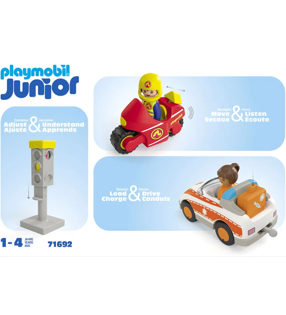 Junior - Hverdagens Helte - 71692 - 8 Dele>Playmobil Hot