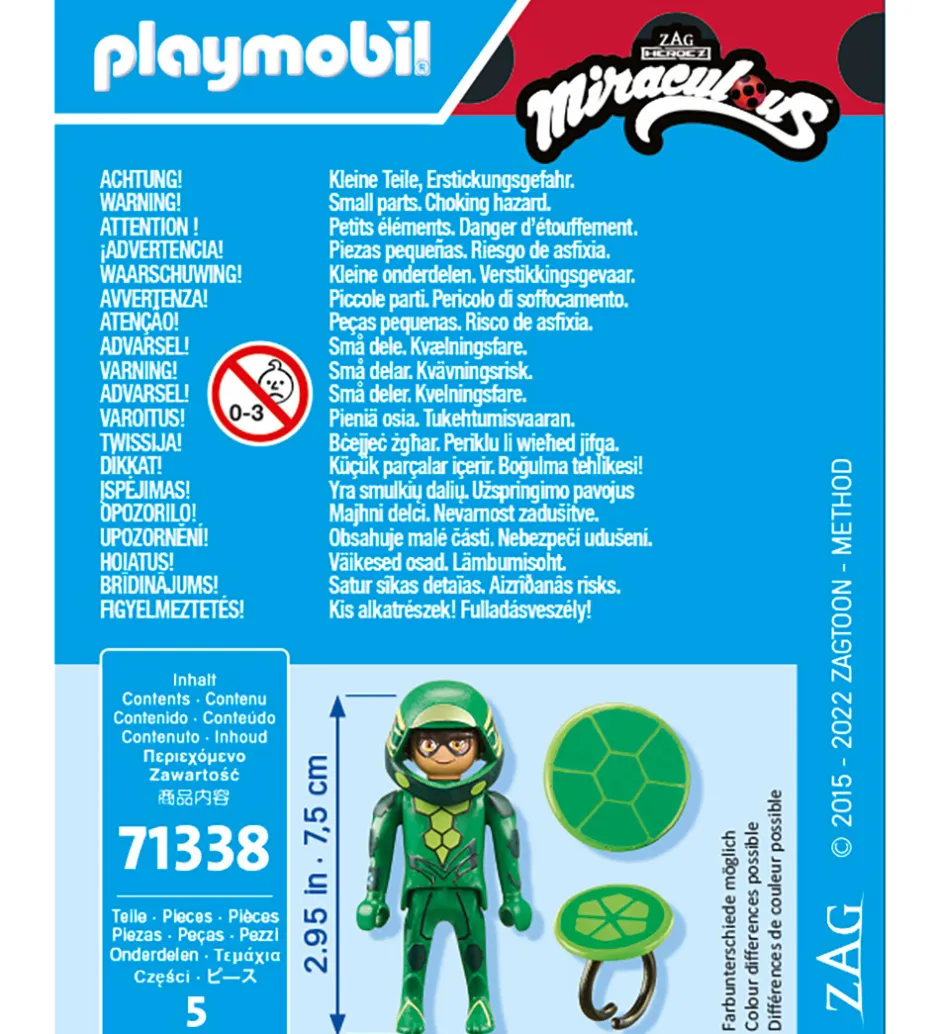 Miraculous - Carapace - 71338 - 5 Dele>Playmobil